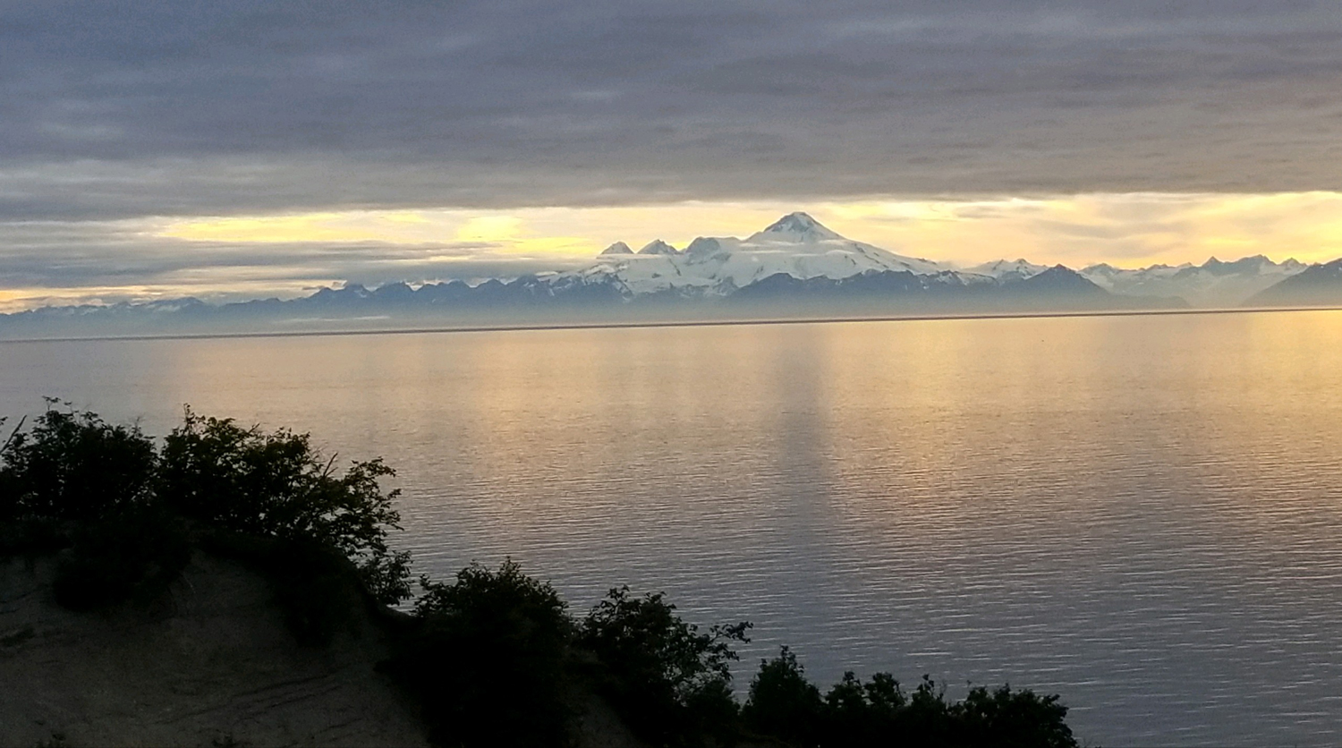 Kenai Peninsula Alaska Mountains sunset